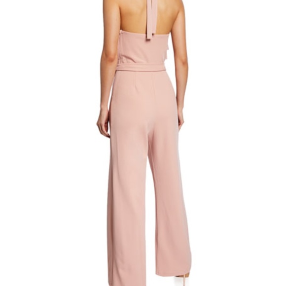 Avec Les Filles Ruffle Halter Jumpsuit - Picture 2 of 2